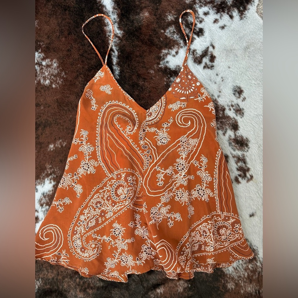 Zara Printed Camisole - Xtra Small